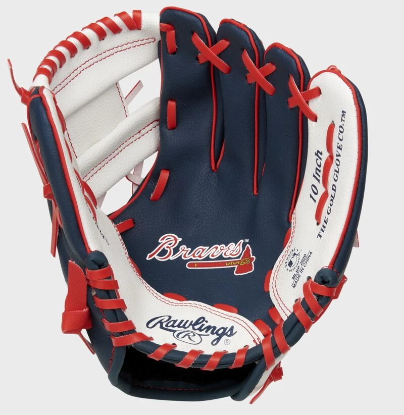 Rawlings Atlanta Braves 10-Inch Team Logo Glove 3 Rawlings Atlanta Braves 10-Inch Team Logo Glove - Image 3