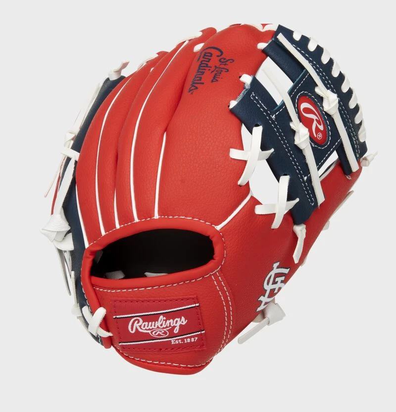 Rawlings St. Louis Cardinals 10-Inch Team Logo Glove 2 Rawlings St. Louis Cardinals 10-Inch Team Logo Glove - Image 2