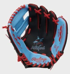 Rawlings Miami Marlins 10-Inch Team Logo Glove -Rawlings Shop 22000016111 2