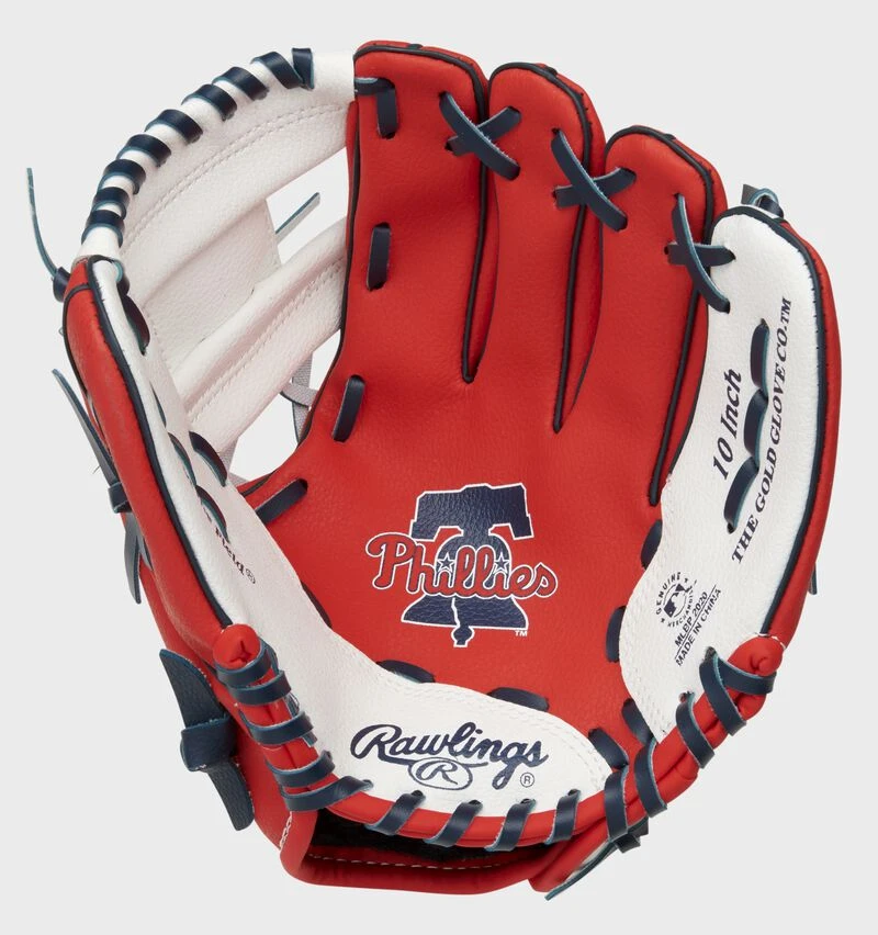 Rawlings Philadelphia Phillies 10-Inch Team Logo Glove 3 Rawlings Philadelphia Phillies 10-Inch Team Logo Glove - Image 3
