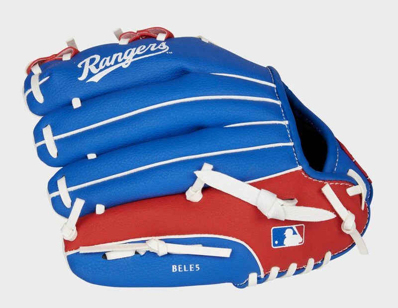 Rawlings Texas Rangers 10-Inch Team Logo Glove 4 Rawlings Texas Rangers 10-Inch Team Logo Glove - Image 4
