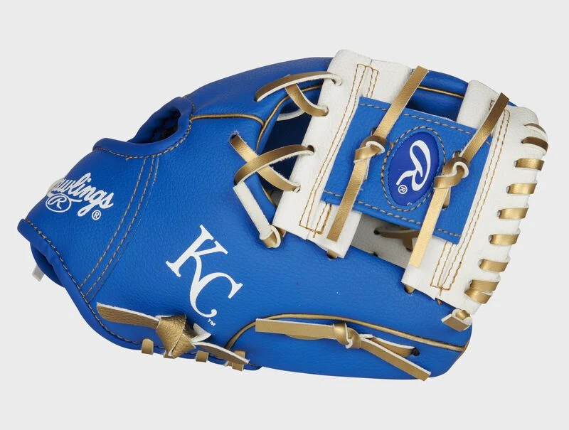Rawlings Kansas City Royals 10-Inch Team Logo Glove 1 Rawlings Kansas City Royals 10-Inch Team Logo Glove