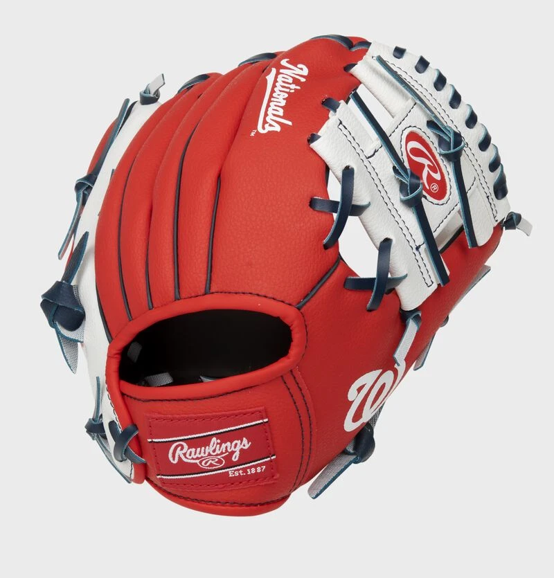 Rawlings Washington Nationals 10-Inch Team Logo Glove 2 Rawlings Washington Nationals 10-Inch Team Logo Glove - Image 2
