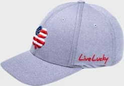 Rawlings Black Clover USA Heathered Fitted Hat -Rawlings Shop BC1RUH0071 3