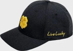 Rawlings Black Clover Gold Glove Fitted Hat -Rawlings Shop BCR1GG0571 3