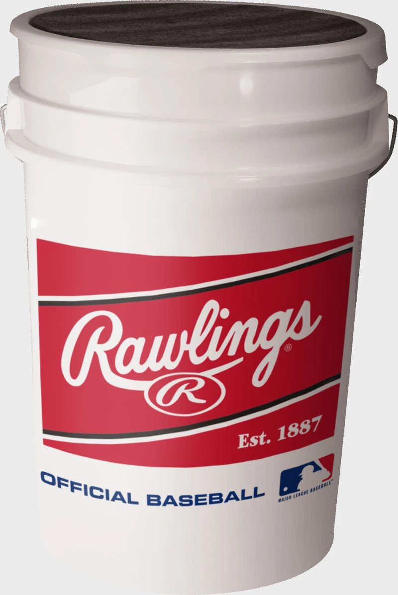 Rawlings MLB Baseball 6-Gallon Bucket (Bucket Only), 6 Bucket Pack 1 Rawlings MLB Baseball 6-Gallon Bucket (Bucket Only), 6 Bucket Pack