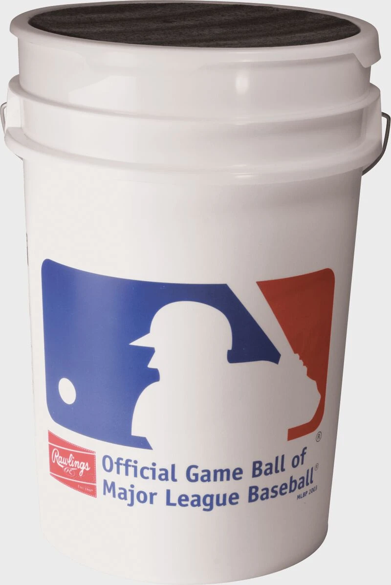 Rawlings MLB Baseball 6-Gallon Bucket (Bucket Only), 6 Bucket Pack 2 Rawlings MLB Baseball 6-Gallon Bucket (Bucket Only), 6 Bucket Pack - Image 2