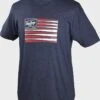 Rawlings Bat Flag Short Sleeve Shirt, Adult