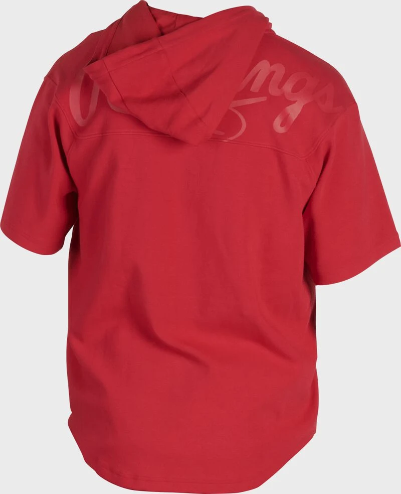 Rawlings Gold Collection Short Sleeve Hoodie 2 Rawlings Gold Collection Short Sleeve Hoodie - Image 2