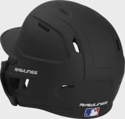 Rawlings Mach Right Handed Batting Helmet With EXT Flap, 1-Tone & 2-Tone -Rawlings Shop MACHEXTR B 7