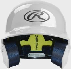 Rawlings Mach Gloss Batting Helmet, Senior & Junior Sizes -Rawlings Shop MACHJR W 1