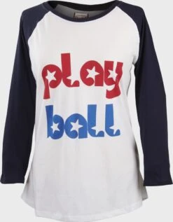 Rawlings Women's Play Ball Raglan Sleeve T-Shirt