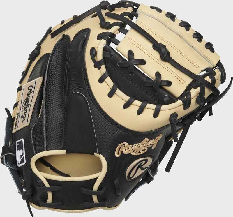 Rawlings 2021 Heart Of The Hide 34-Inch Catcher's Mitt, Yadier Molina Pattern 2 Rawlings 2021 Heart Of The Hide 34-Inch Catcher's Mitt, Yadier Molina Pattern - Image 2