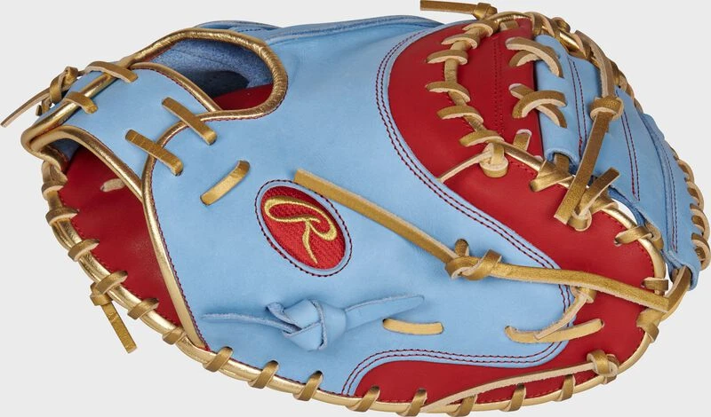 Rawlings 2021 Exclusive Heart Of The Hide 34-Inch Catcher's Mitt, Yadier Molina Pattern 1 Rawlings 2021 Exclusive Heart Of The Hide 34-Inch Catcher's Mitt, Yadier Molina Pattern