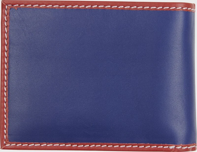 Rawlings "Pop" Baseball Stitch Bi-Fold Leather Wallet 3 Rawlings "Pop" Baseball Stitch Bi-Fold Leather Wallet - Image 3