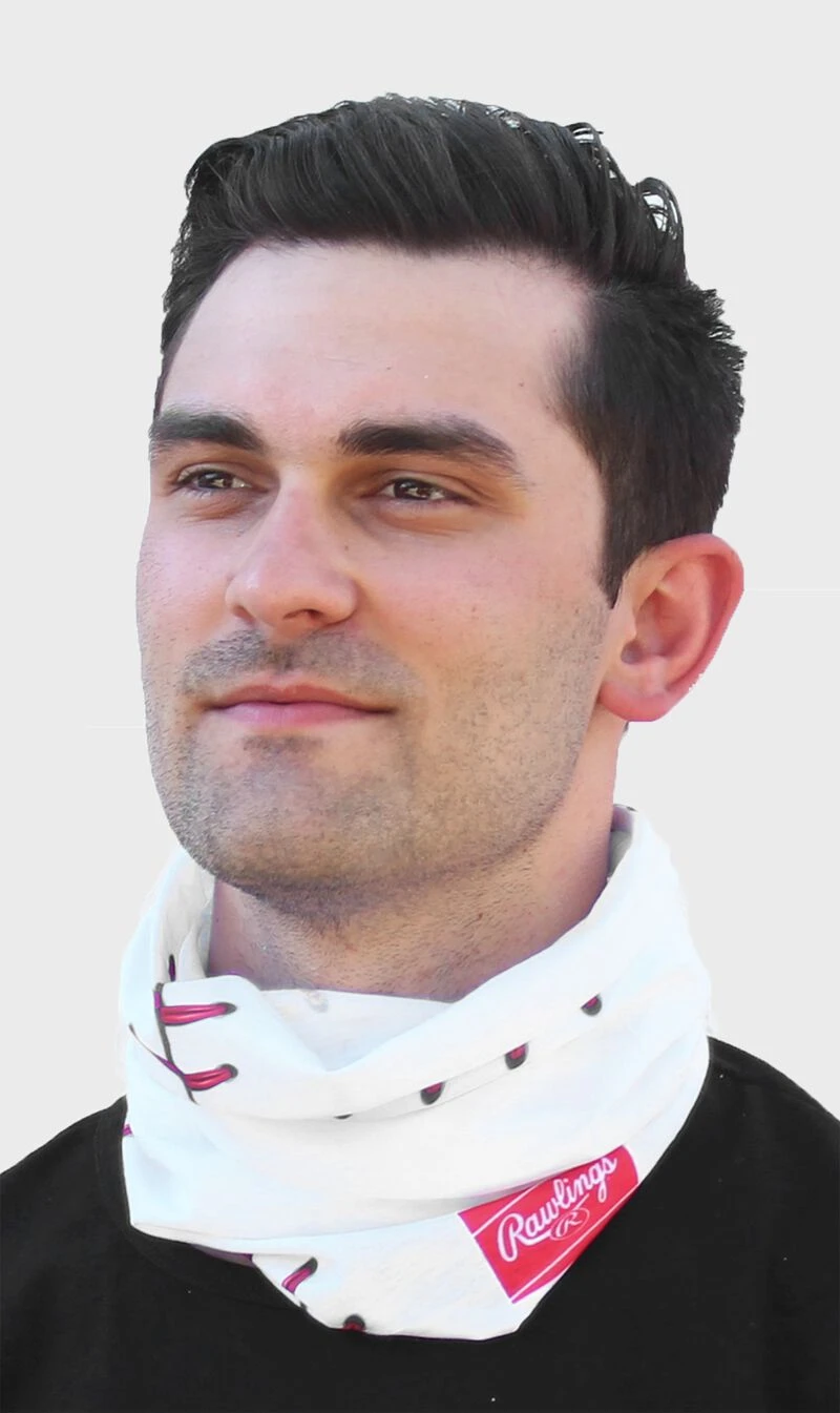 Rawlings Adult Multi-Functional Head And Face Gear, Baseball Stitch 3 Rawlings Adult Multi-Functional Head And Face Gear, Baseball Stitch - Image 3