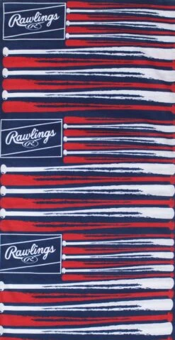 Rawlings Adult Multi-Functional Head And Face Gear, Flag & Bats -Rawlings Shop RC40003 999 1