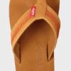 Rawlings Men's Baseball Stitch Nubuck Leather Sandals