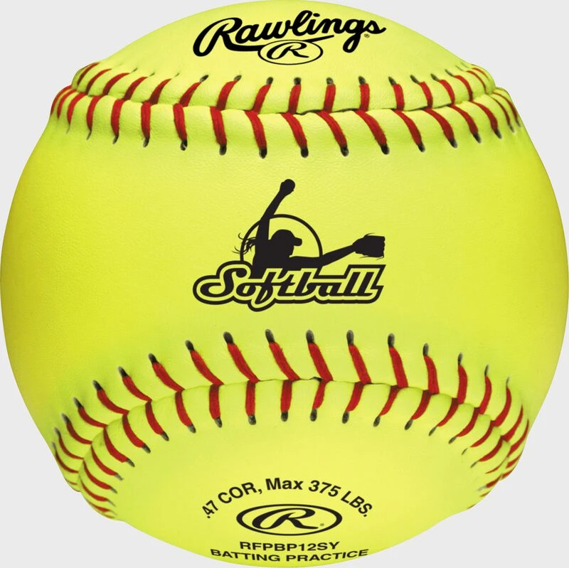 Rawlings Fastpitch Batting Practice Softballs 1 Rawlings Fastpitch Batting Practice Softballs