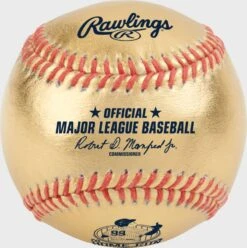 Rawlings Gold Aaron Judge AL Home Run Record Commemorative Baseball