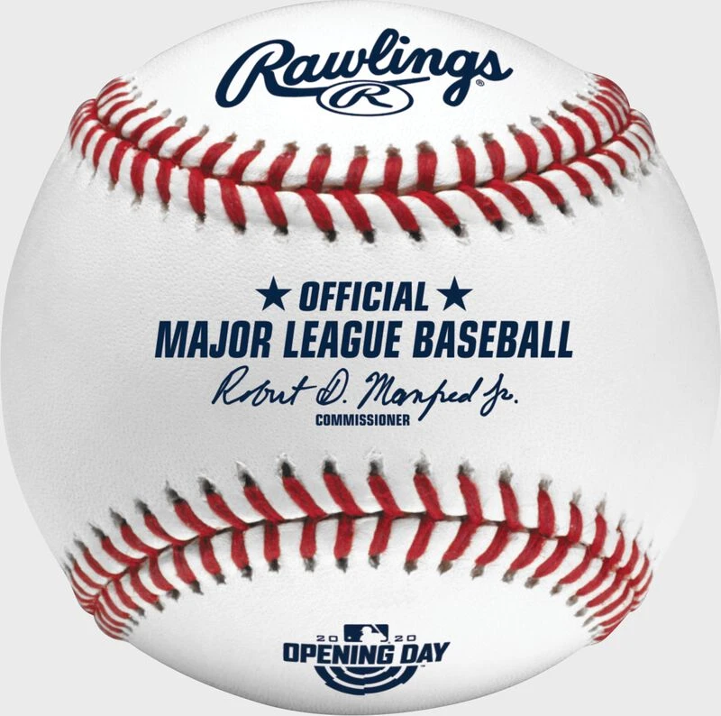 Rawlings MLB 2020 Opening Day Baseball 1 Rawlings MLB 2020 Opening Day Baseball