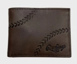 Rawlings Debossed Stitch Bi-Fold Wallet