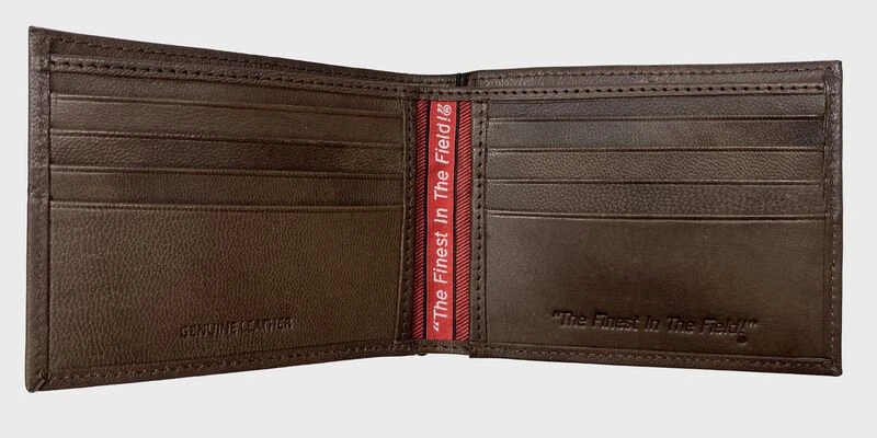 Rawlings Debossed Stitch Bi-Fold Wallet 2 Rawlings Debossed Stitch Bi-Fold Wallet - Image 2