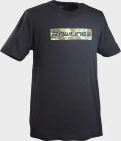 Rawlings Camo Short Sleeve Shirt, Adult