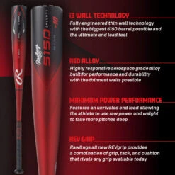 Rawlings 2023 5150 USSSA Bat, -10 -Rawlings Shop RUT3510 INFO