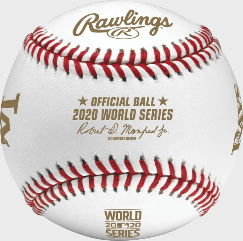Rawlings MLB 2020 World Series Dueling Baseball 1 Rawlings MLB 2020 World Series Dueling Baseball