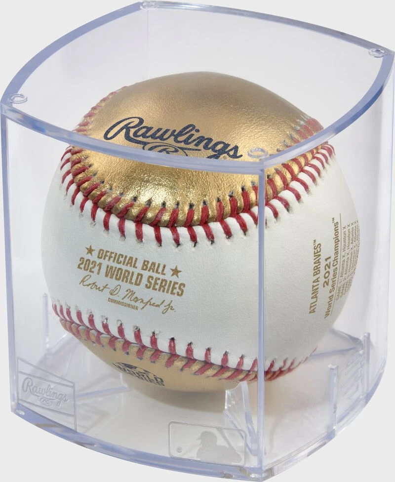 Rawlings MLB 2021 World Series Champions Baseball, Atlanta Braves 5 Rawlings MLB 2021 World Series Champions Baseball, Atlanta Braves - Image 5