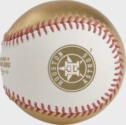 Rawlings MLB 2021 Gold World Series Dueling Baseball -Rawlings Shop WSBB21DL 4