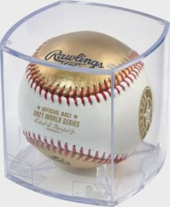 Rawlings MLB 2021 Gold World Series Dueling Baseball -Rawlings Shop WSBB21DL 51
